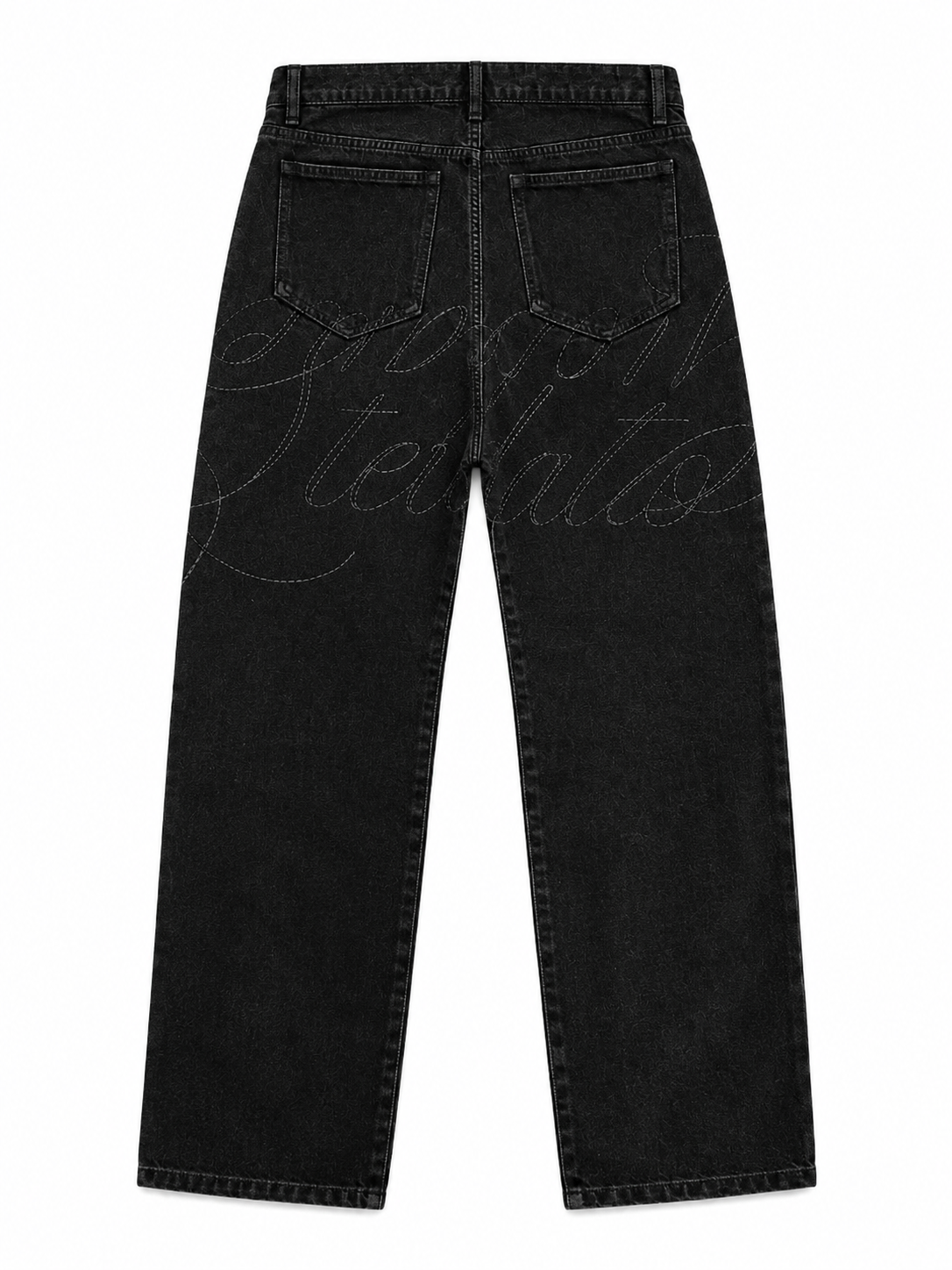 “Luv” Men Stitch Denim